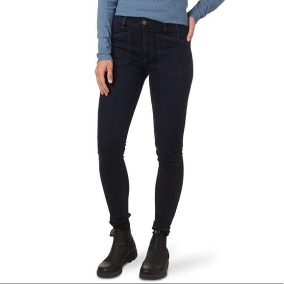 New Free People Ivy Raw Hem Skinny Jeans Size 24 - Picture 1 of 11